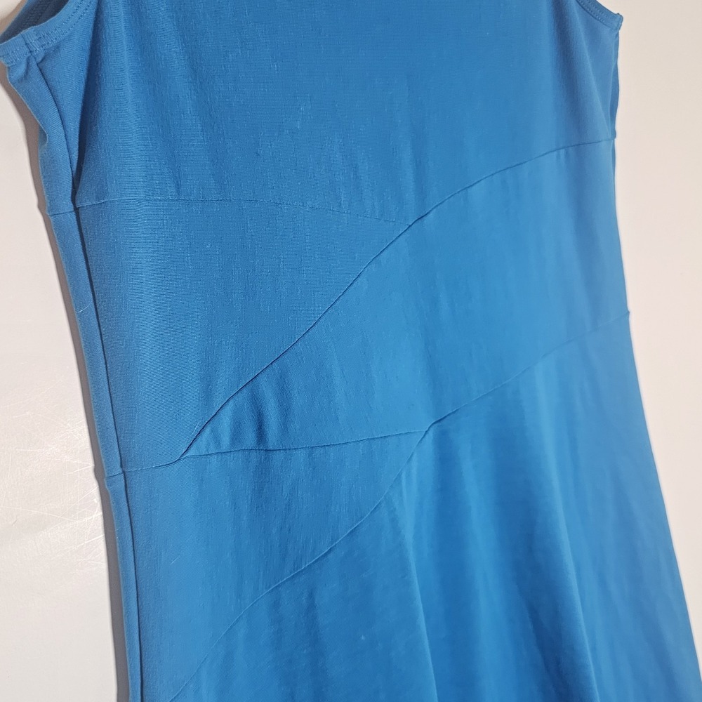 PrAna Dress Womens Medium Blue Sleeveless Athleisure Activewear Casual Sundress - Picture 10 of 14